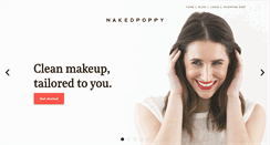 Desktop Screenshot of nakedpoppy.com